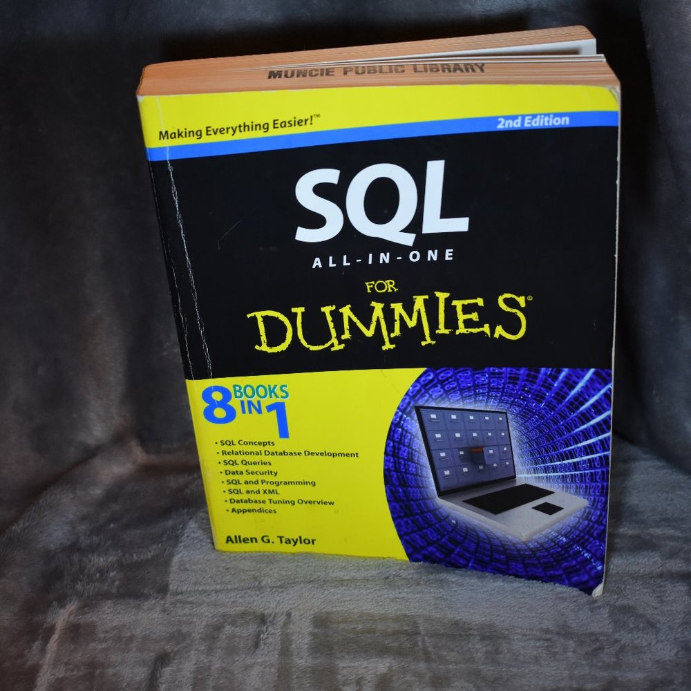 Used SQL All-in-One For Dummies Book - Picture 2 of 11